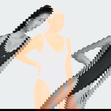 Kupaći kostimi adidas Performance 3-Stripes One Piece Swimsuit Crna | JG5775, 3