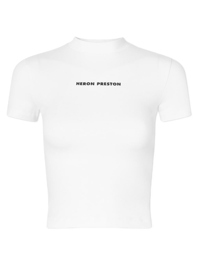 Majica kratkih rukava HERON PRESTON Logo Baby Tee Bijela | HWAA022C99JER0010110