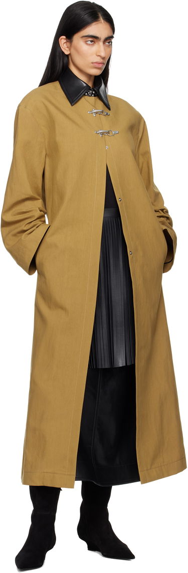 Kabanica Nanushka Nanushka Zofia Toggle Coat Žuta | NW25RSOW20963, 3