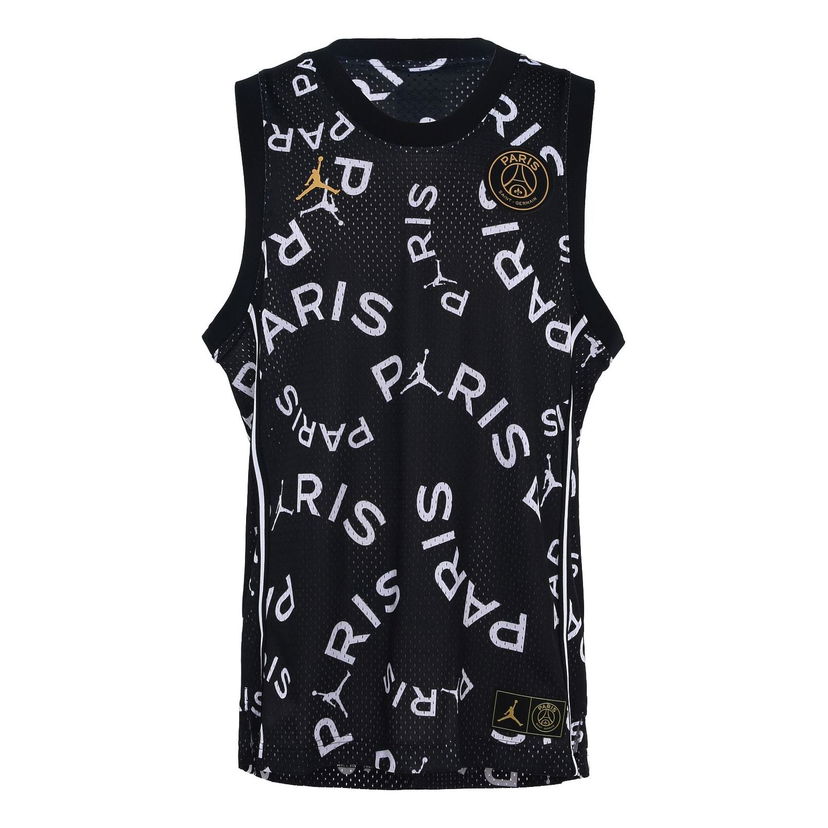 Dres Jordan Jordan Paris Saint-Germain Printed Basketball Vest Crna | CK9669-010