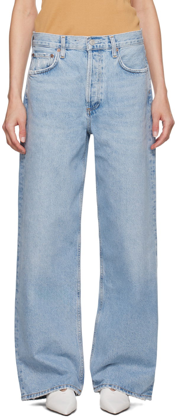 Jeans AGOLDE Low Slung Baggy Jeans Plava | A9079-1206