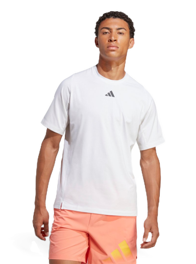 Majica kratkih rukava adidas Performance Train Icons 3 Bar Training Bijela | IC5491