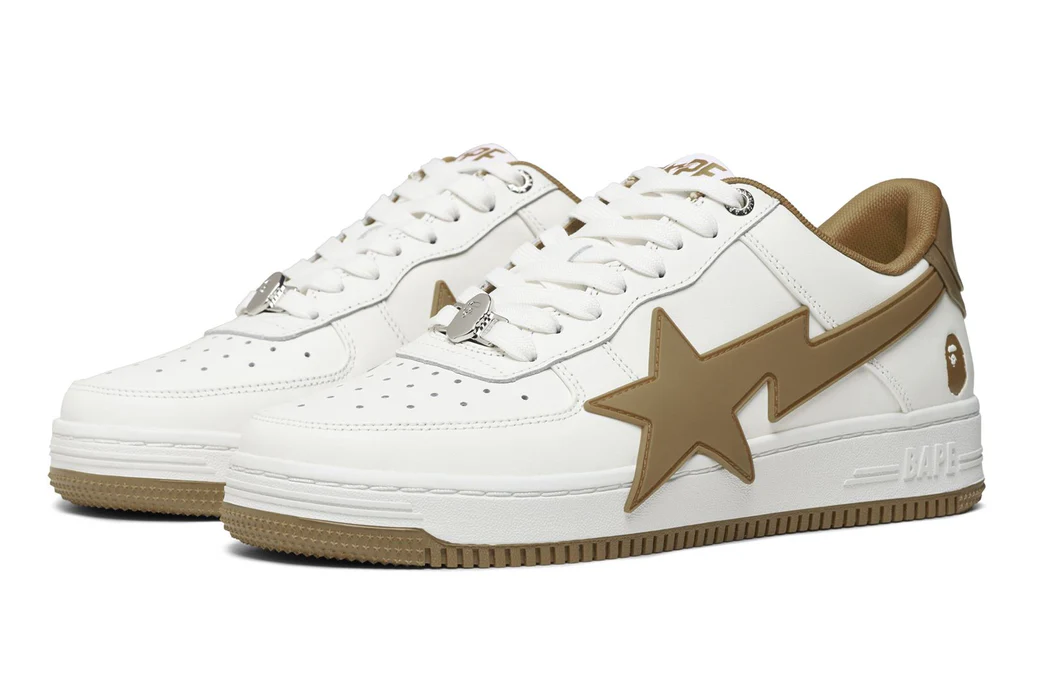 Tenisice i cipele BAPE Bape Sta OS #2 White/Beige Bijela | 1K20-191-314-BEI, 1