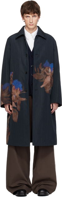 Dries Van Noten Printed Coat