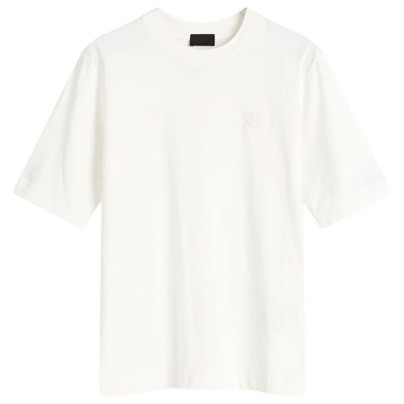 Majica kratkih rukava Moncler Moncler Logo Short Sleeve T-Shirt, Size Large Bijela | 8C000-05-89A17-034