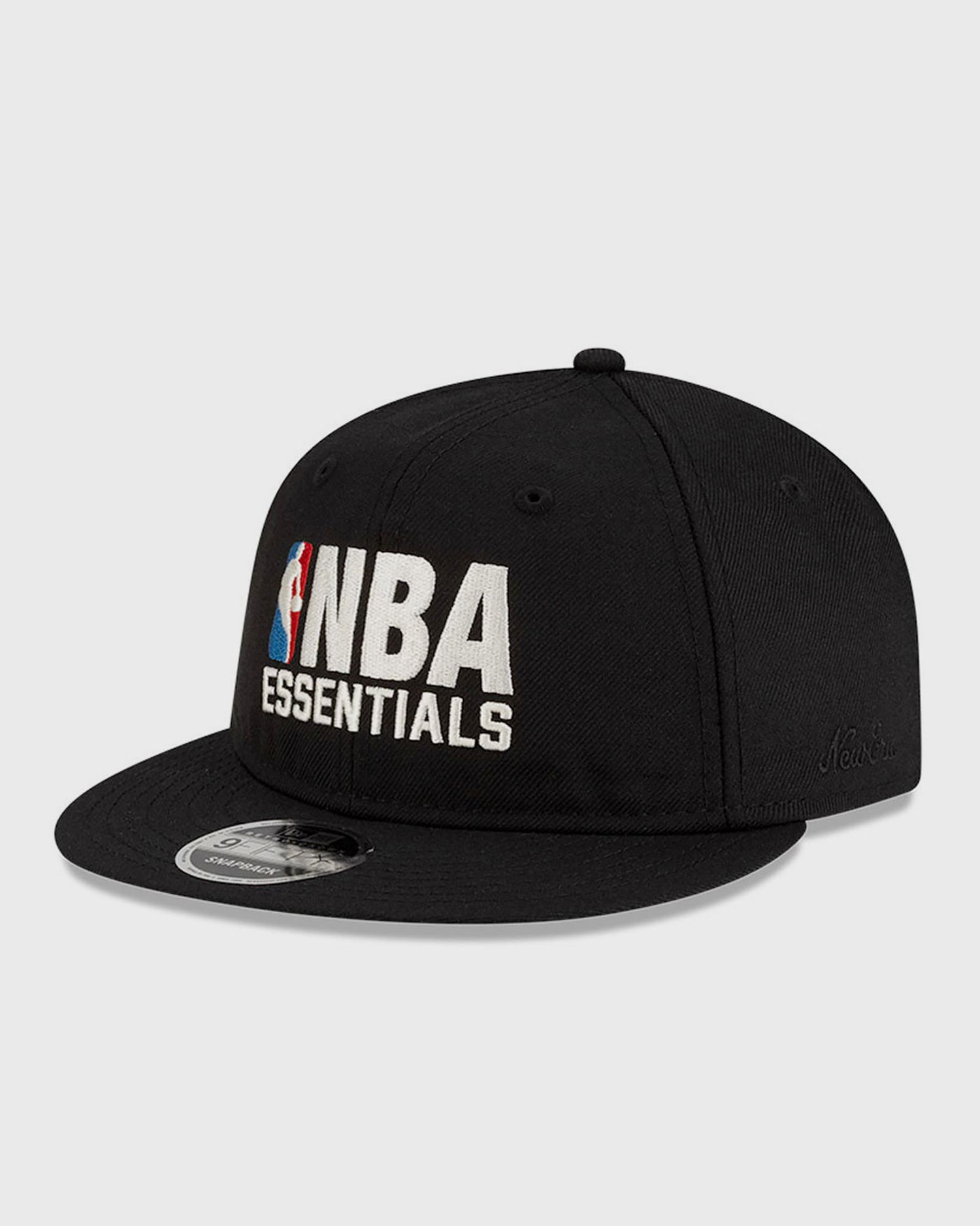 Kapa New Era Fear of God NBA Essentials Retro Crown Flat 9FIFTY Snapback Cap Crna | 60792600, 0