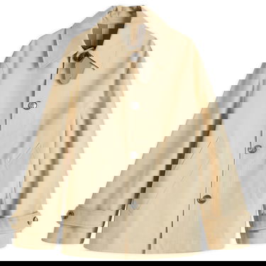 Trenčkot AMI Button Cotton Jacket Bež | HJK072-CO0081-7251, 0