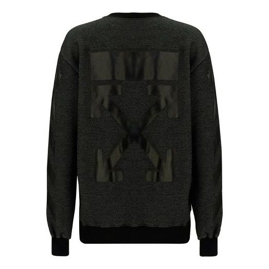 Dukserice Off-White Slim Fit Arrow Print Hoodie Crna | OWBA046E20JER0041010