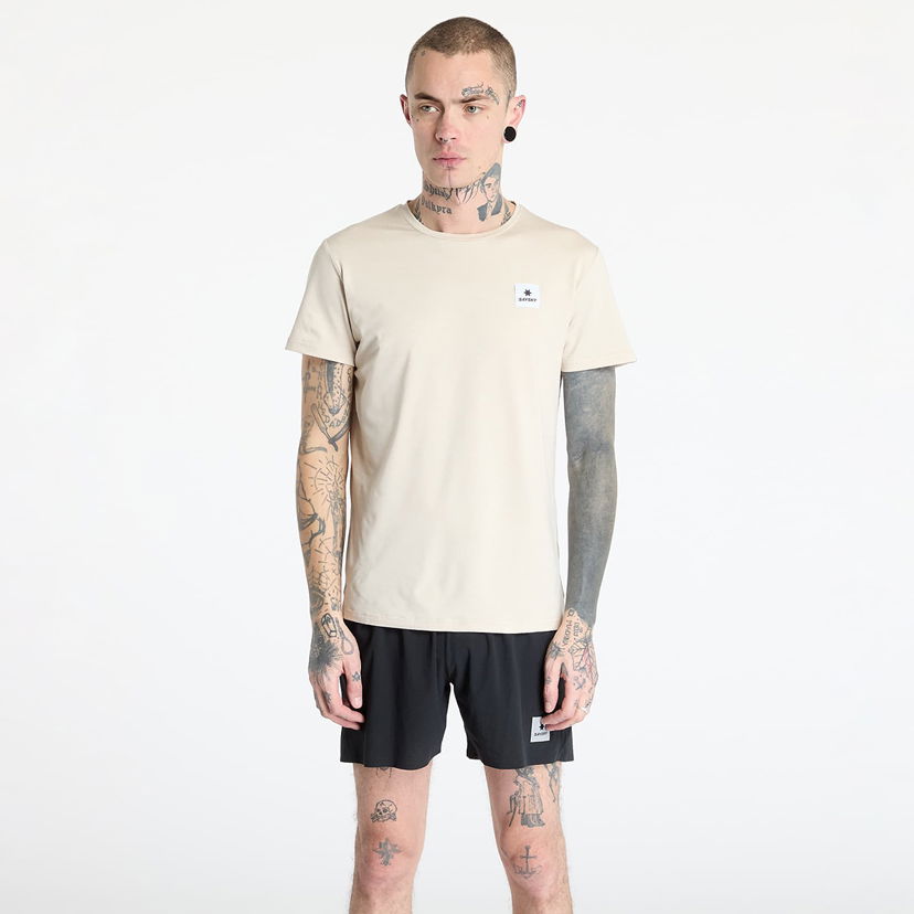 Majica kratkih rukava Saysky SAYSKY Statement Pace T-Shirt Bež | NMRSS21C8002