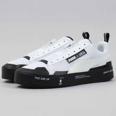 Tenisice i cipele Puma Court Play SlipOn x UEG white - black Bijela | 361637 02, 0