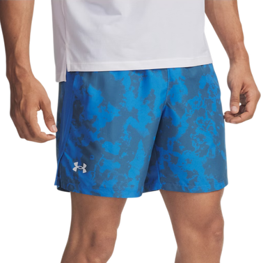 Kratke hlače Under Armour Under Armour UA Launch 7" Print Shorts Plava | 1382621-402, 0
