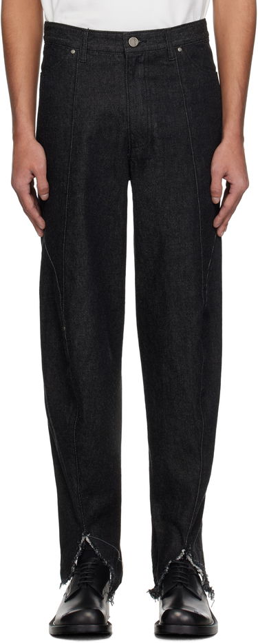 Jeans ADER ERROR ADER error 0105 Split Hem Jeans Crna | BO01SSJE0105BK, 0