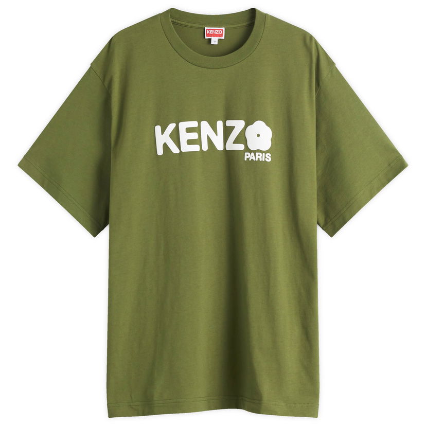 Majica kratkih rukava KENZO Kenzo Boke Flower 2.0 Oversized T-Shirt Zelena | FF55TS4914SG-50