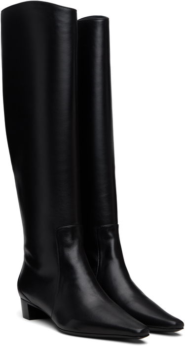 Tenisice i cipele BY FAR BY FAR Pascal Nappa Leather Tall Boots Crna | 23FWPASDBLNAP, 3