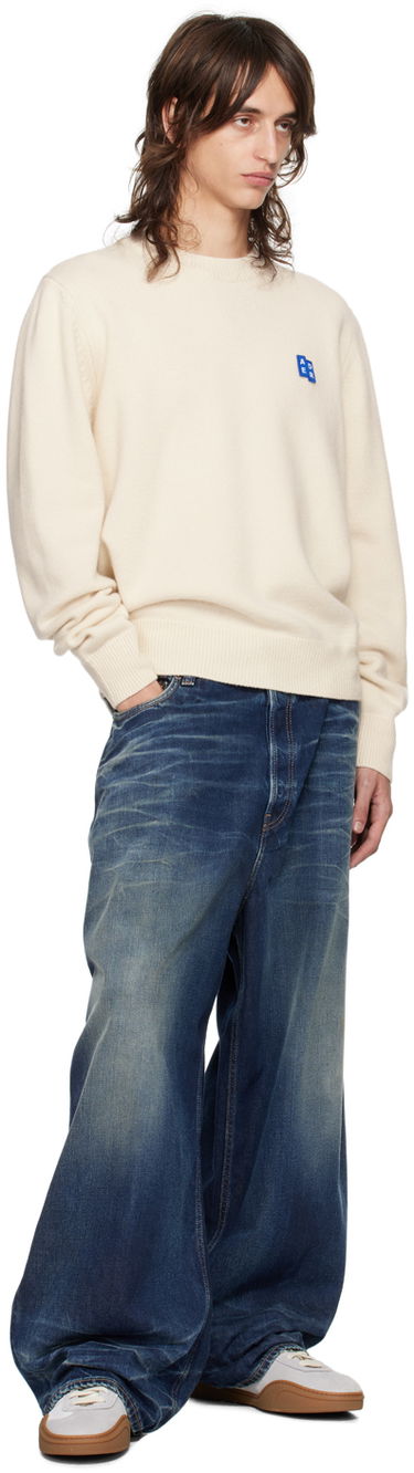 Džemper ADER ERROR Knit Sweater with Logo Patch Bijela | BMSGFYKT0101OT, 3