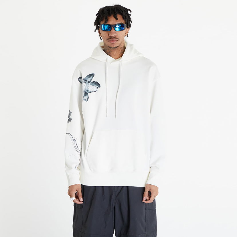 Dukserice Y-3 Graphic French Terry Hoodie UNISEX Off White Bijela | IV7736