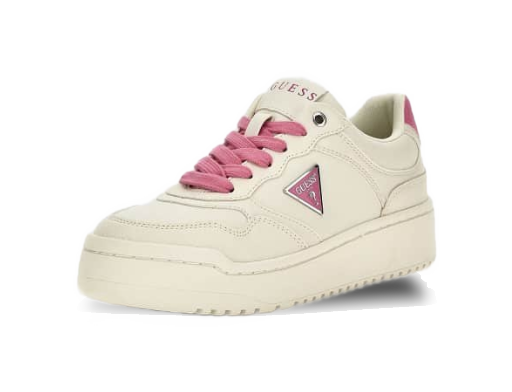Tenisice i cipele GUESS Miram Triangle Logo Sneakers Bež | FLPMIRELE12