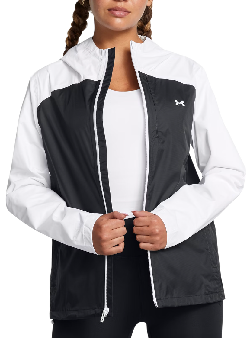 Vjetrovka Under Armour Cloudstrike Colorblock Hooded Jacket Crna | 1381882-001