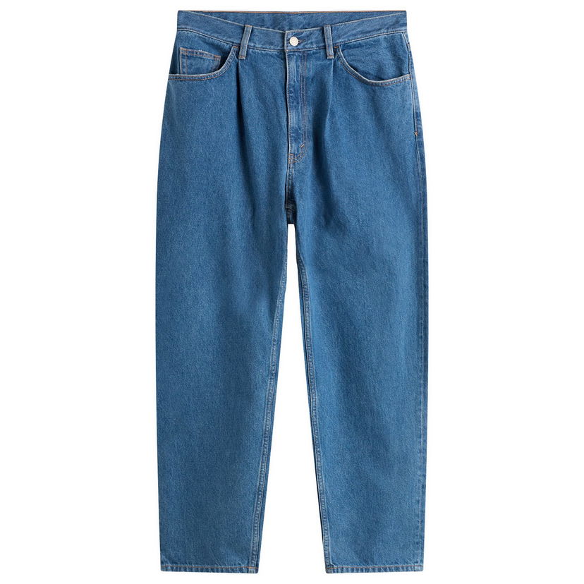 Jeans BEAMS BEAMS Wide Tapered Denim Jeans, Size Small Plava | 1121-1131-791-75