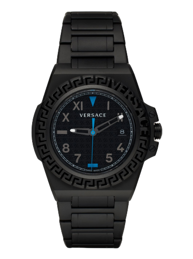 Satovi Versace Greca Reaction Watch Crna | VE3I00622
