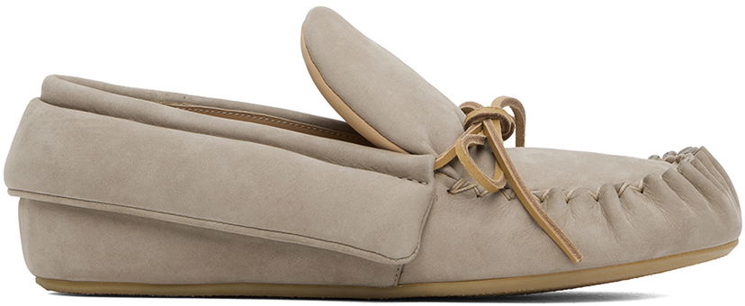 Tenisice i cipele JW Anderson JW Anderson Suede Moc Loafers Siva | ANW42212A