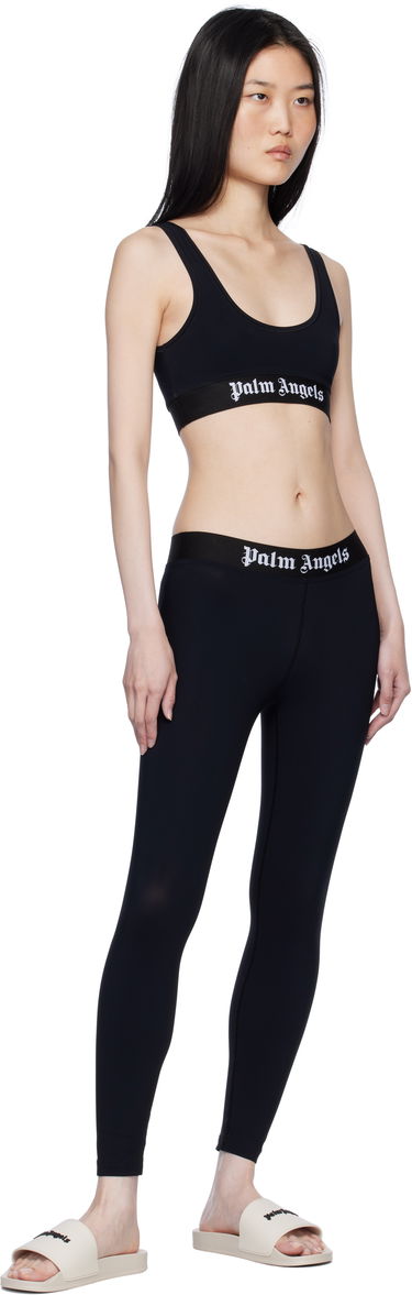 Tenisice i cipele Palm Angels Classic Logo Pool Slides Bijela | PWIC013C99MAT0016110, 4