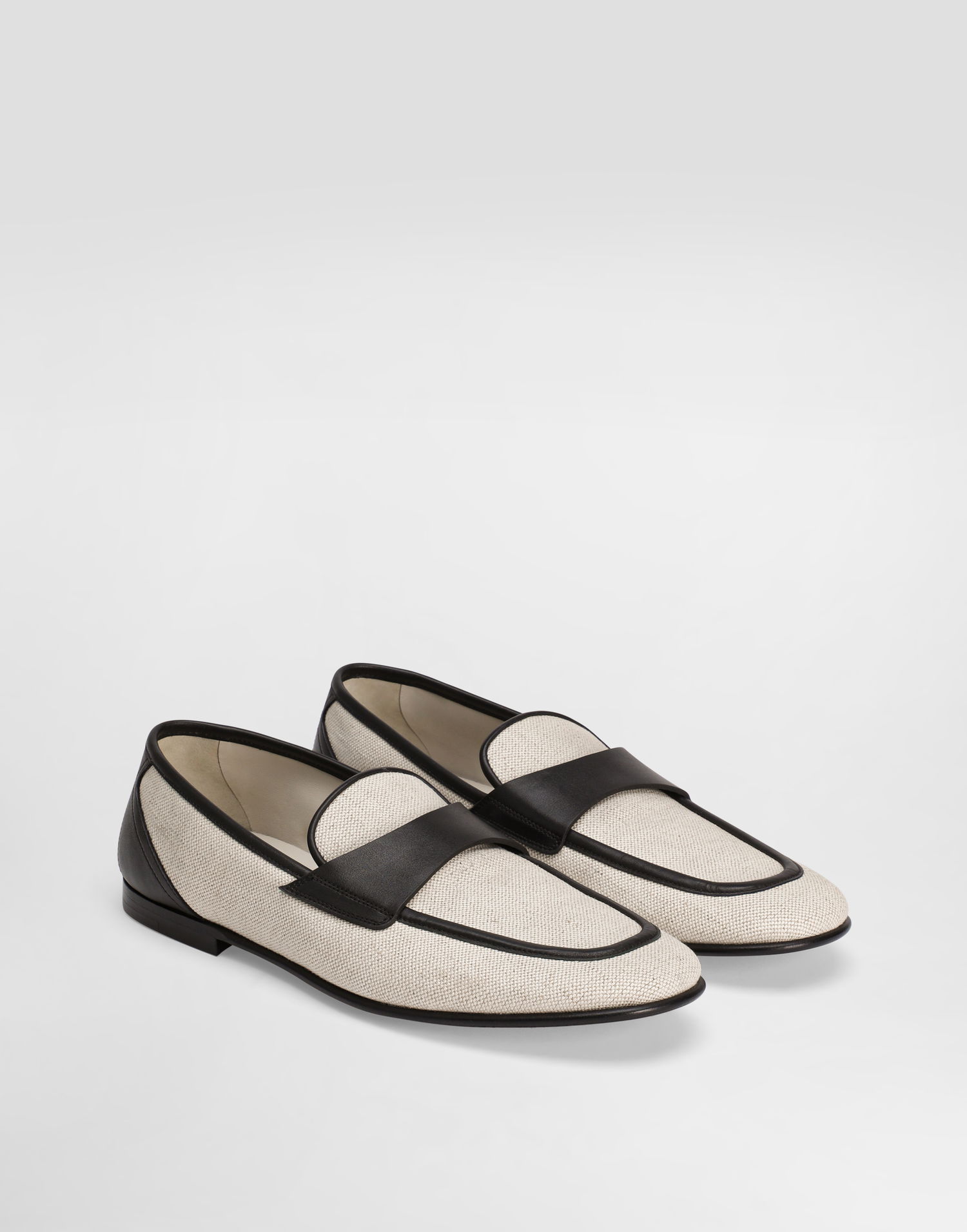 Dodaci Dolce & Gabbana Dolce & Gabbana Salt&pepper and Nappa Slippers Bež | A50698A9Q938S469, 1