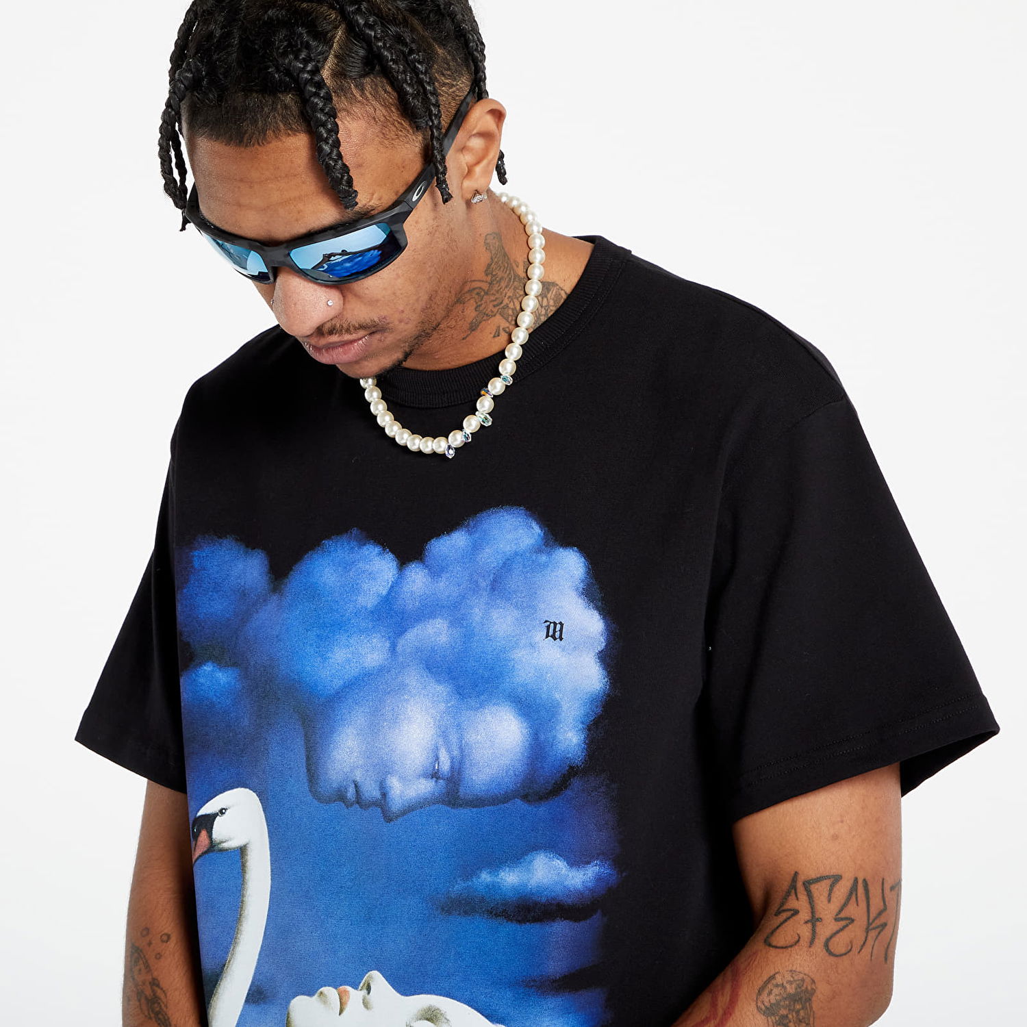 Majica kratkih rukava MISBHV La Donna Del Lago T-Shirt Crna | 3120EX005, 1