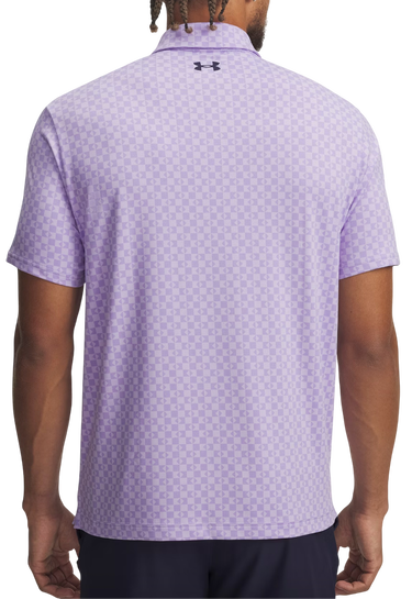 Polo majica Under Armour Playoff 3.0 Checked Printed Polo Ljubičasta | 1378677-538, 2