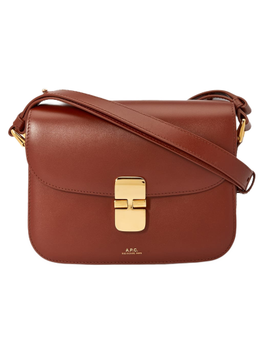 Torba za rame A.P.C. Small Grace Bag Smeđa | PXBMW-F61413-CAD
