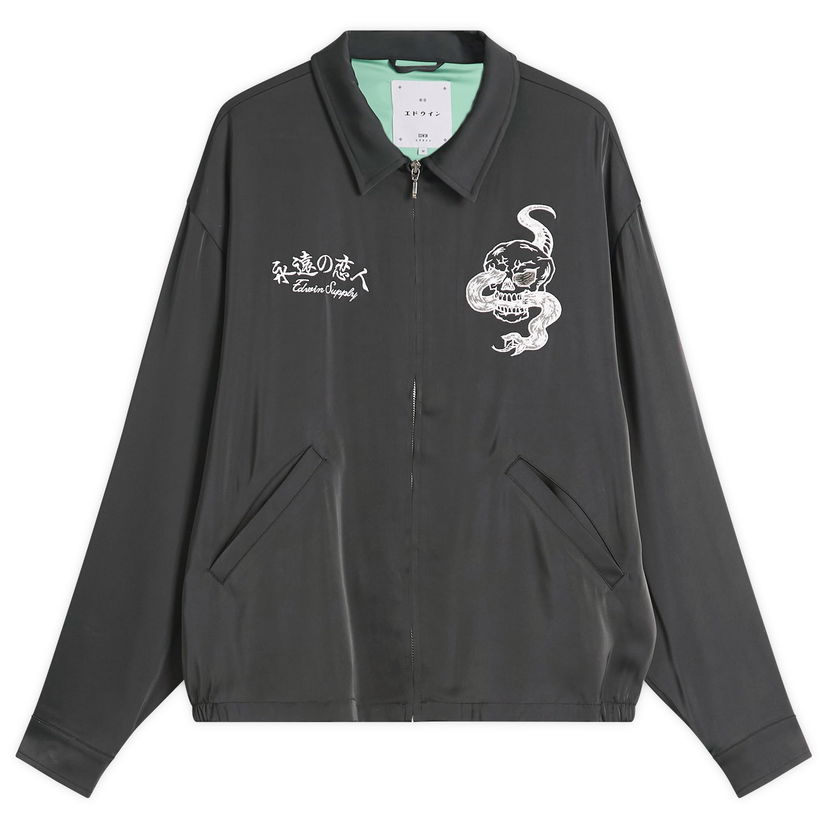 Bomber jakna EDWIN Forever Lover Jacket Crna | I034957-8900