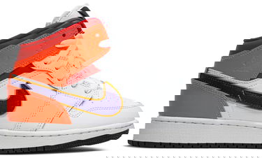 Tenisice i cipele Jordan Air Jordan 1 Mid "White Court Purple Teal" GS Bijela | 554725-128, 0