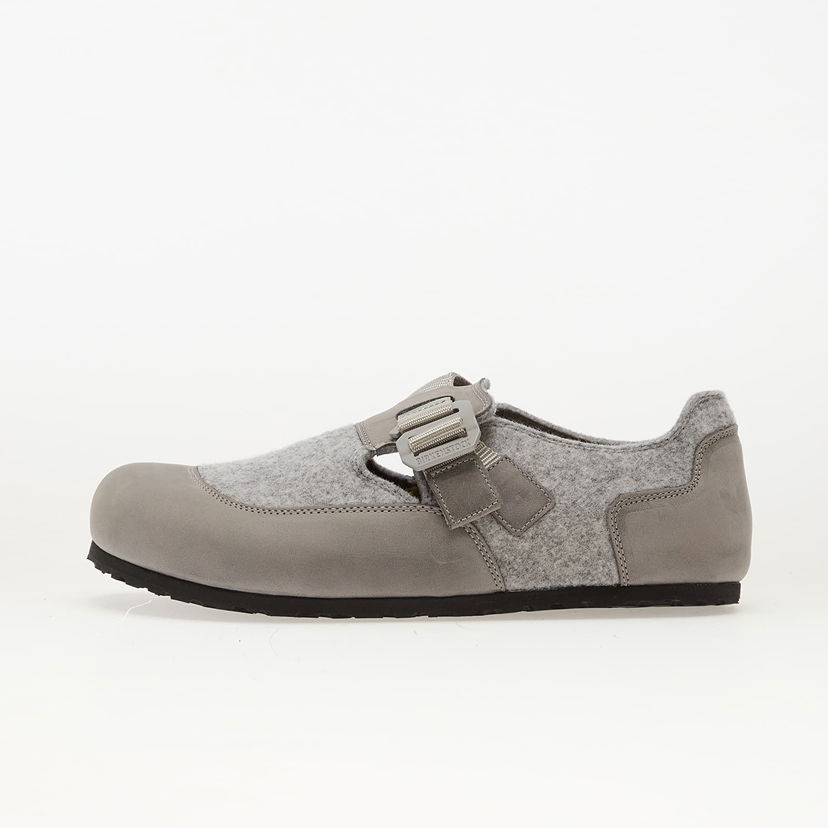 Tenisice i cipele Birkenstock London Nova Felt Leather/ Textile/ Felt Stone Coin Siva | 1030175