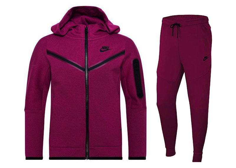 Trenerka Nike Kids' Tech Fleece Full-Zip Hoodie & Joggers Set Ljubičasta | CU9223 653/CU9213 653