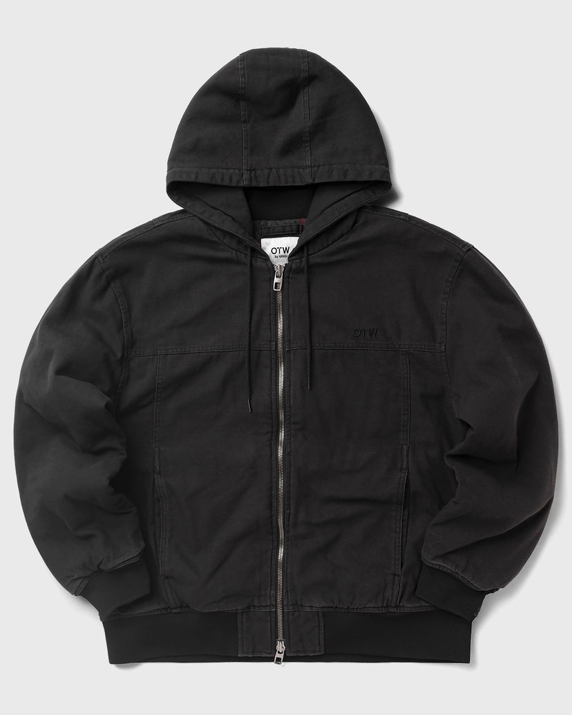 Jakna Vans OTW Hooded Canvas Jacket Crna | VN000R5RBLK1