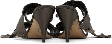 Tenisice i cipele The Row Vika Knot Heeled Sandals Siva | F1569-W326, 1