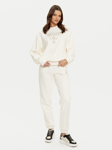 Dukserice GUESS Guess Roberta Sweatshirt Bijela | V5RQ12KC3D2-G6K5, 1