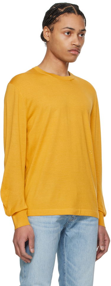 Džemper Helmut Lang Curved Sleeve Sweater Bež | O01HM703, 4