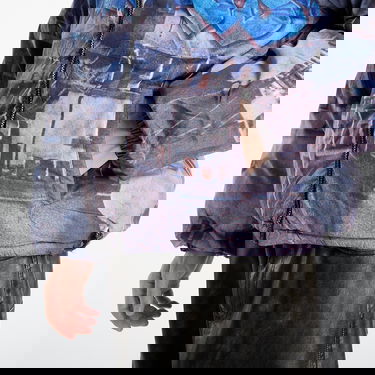 Pernata jakna Wasted Paris Elevation Puffer Cityscape Graffiti Print L Višebojno | WP_000318, 3