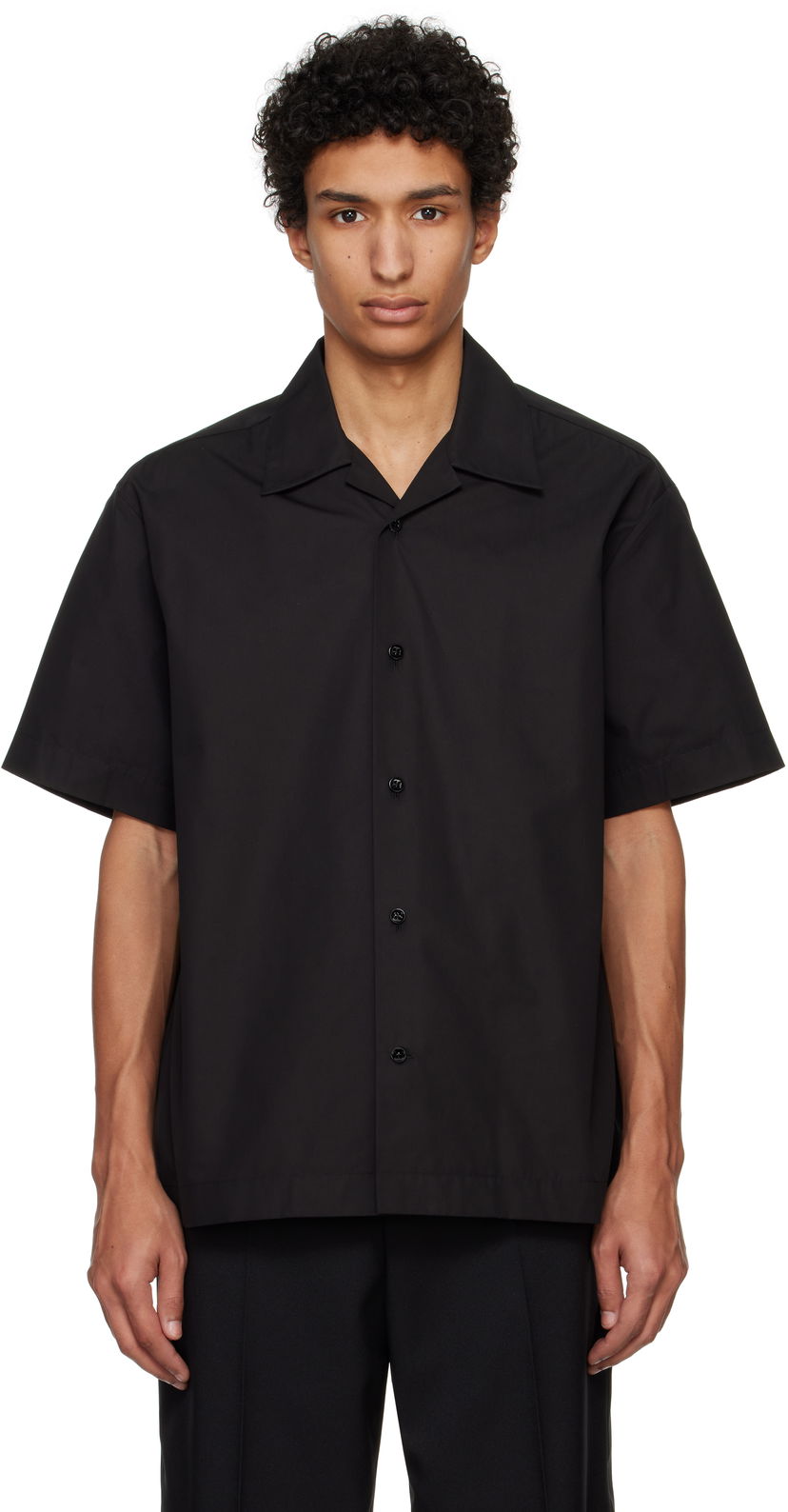 Košulja Jil Sander Jil Sander Boxy-Fit Shirt Crna | J22DL0303_J45002
