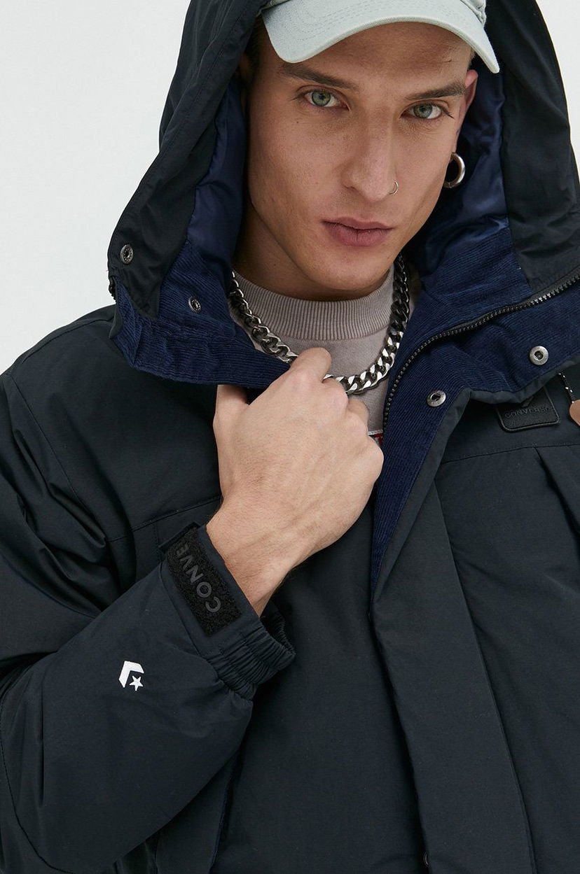 Parka Converse Converse Oversize Winter Puffer Jacket Tamnoplava | 10023775.A03