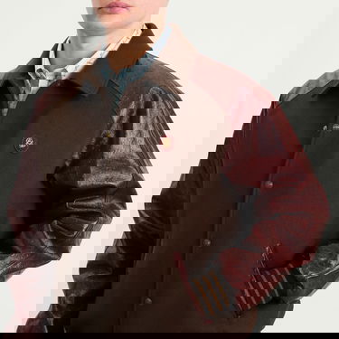 Bomber jakna Drôle de Monsieur Drole De Monsieur Wool and Leather Teddy Jacket Višebojno | I-JT220-WV015-DBN, 5