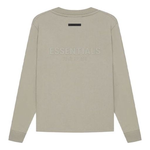 Džemper Fear of God Essentials Long Sleeve T-Shirt Siva | FOG-SS21-585