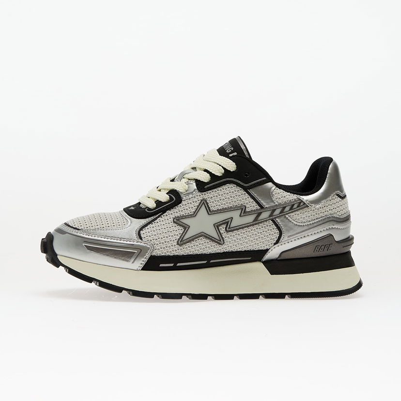 Tenisice i cipele BAPE A BATHING APE Cross Sta 1 Siva | 001FWL301318MBLK