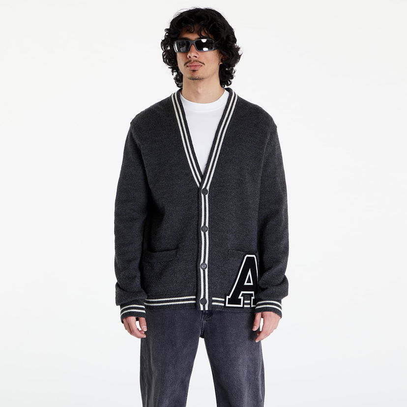 Džemper Ambush A Patch Knit Cardigan UNISEX Siva | BMHB003S24KNI0010710