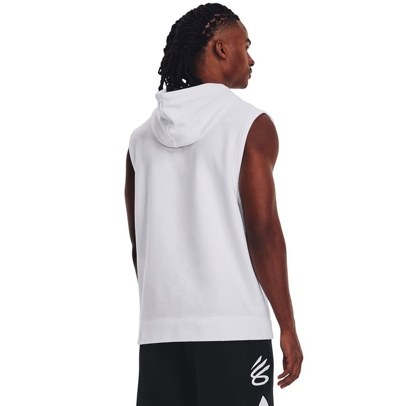 Dukserice Under Armour Curry Fleece Slvls Hoodie White Bijela | 1374301-100