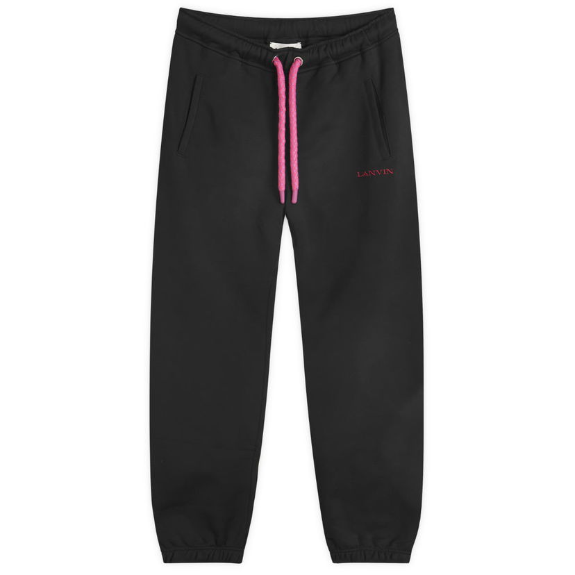 Trenirka LANVIN Tubular Curb Sweat Pants Crna | RM-TR0066-J155-H24-10