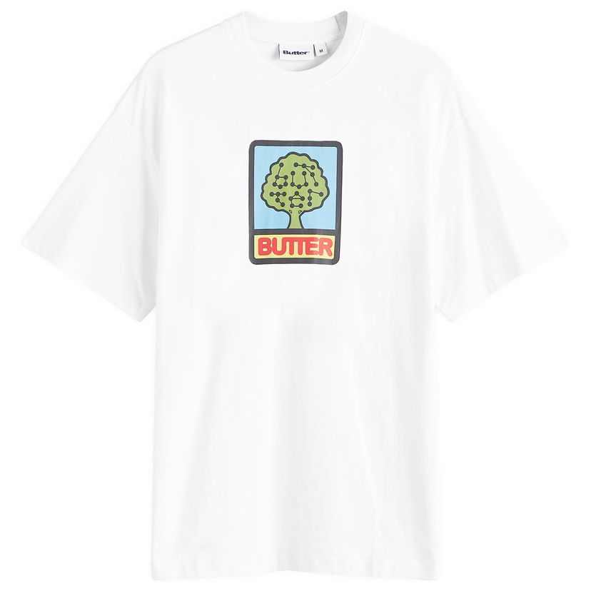 Majica kratkih rukava Butter Goods Growth T-Shirt Bijela | BGQ224D20401