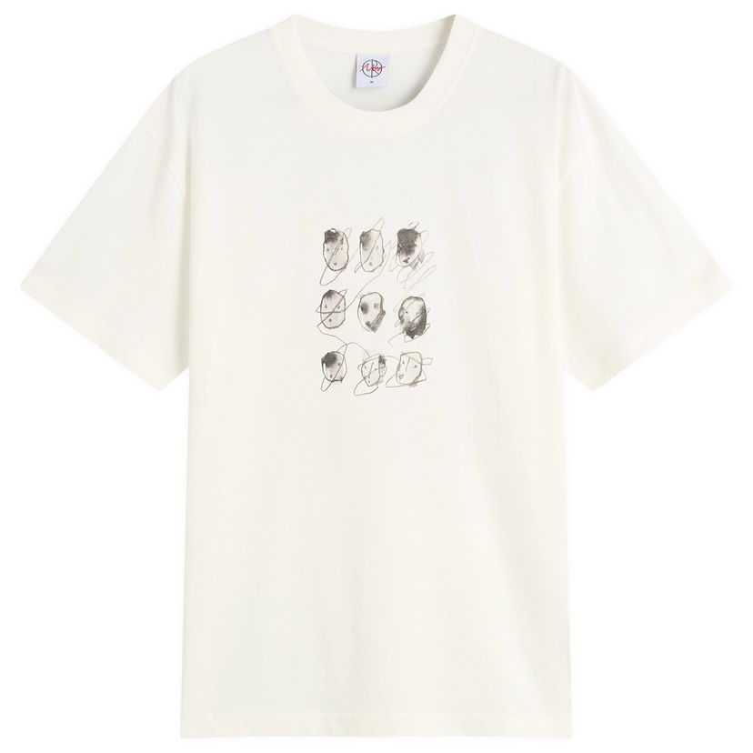 Majica kratkih rukava Polar Skate Co. Sequence T-Shirt, Size Small Bijela | PSC-F25-23-CWH
