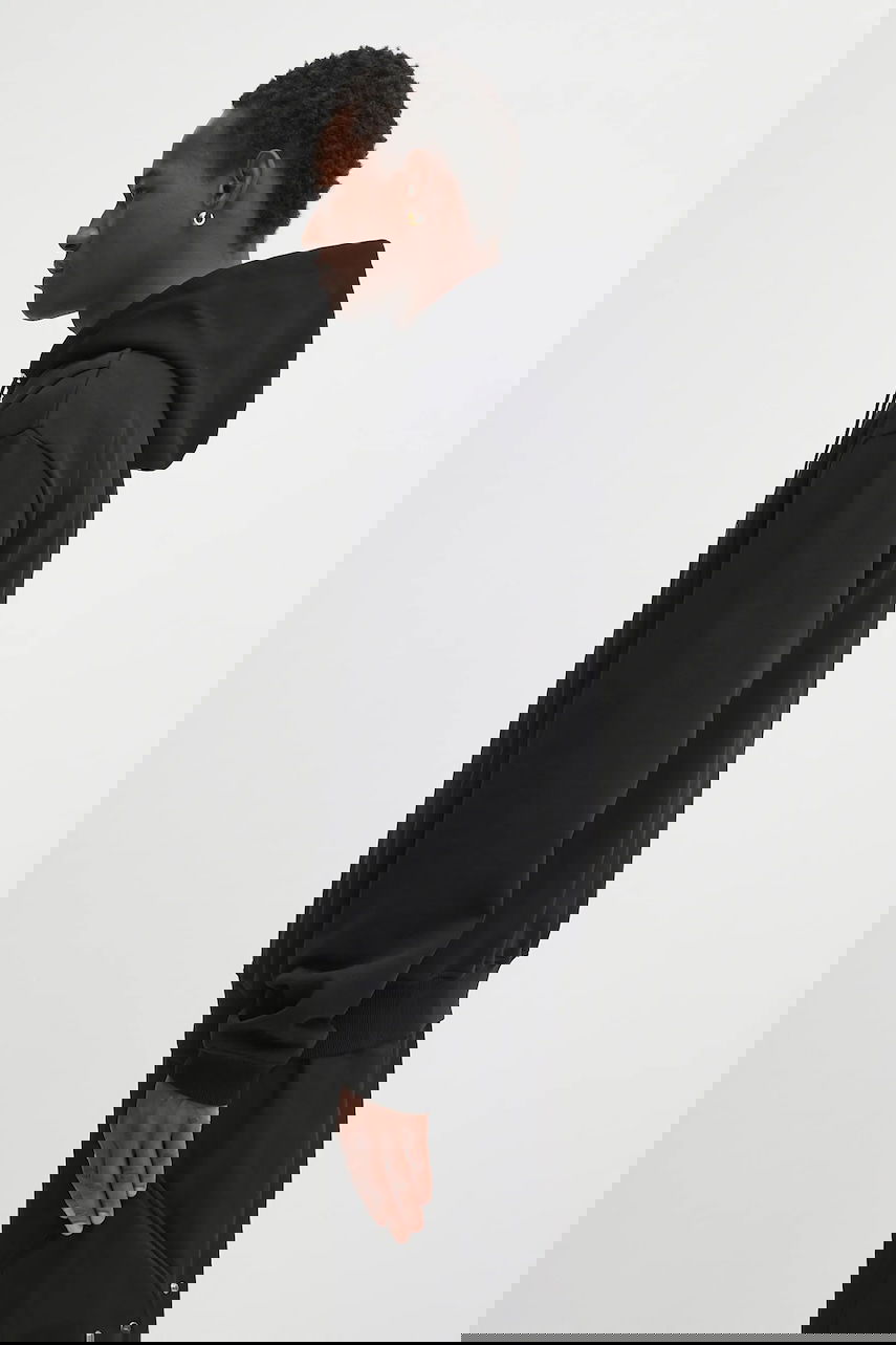 Dukserice HELIOT EMIL Plain Cotton Hooded Sweatshirt Crna | PREAW25.M.08.077.BLK01, 1